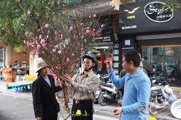 Peach blossoms are believed to bring a new vital force to families, helping them gain good health and keep safe in the new year.