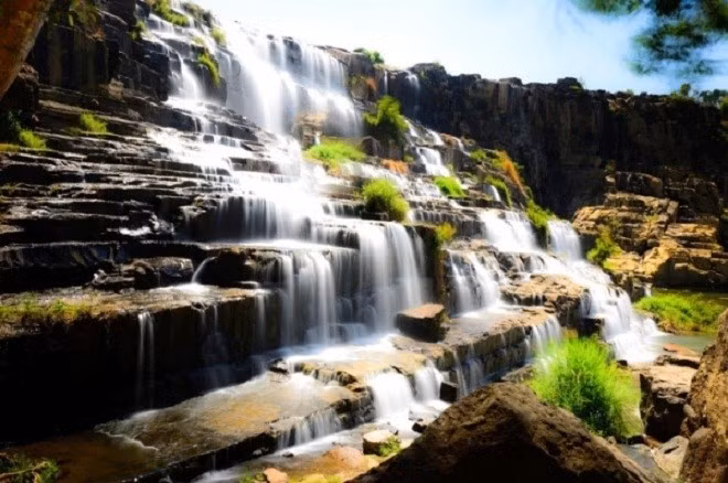 Pongour Waterfalls in Dalat