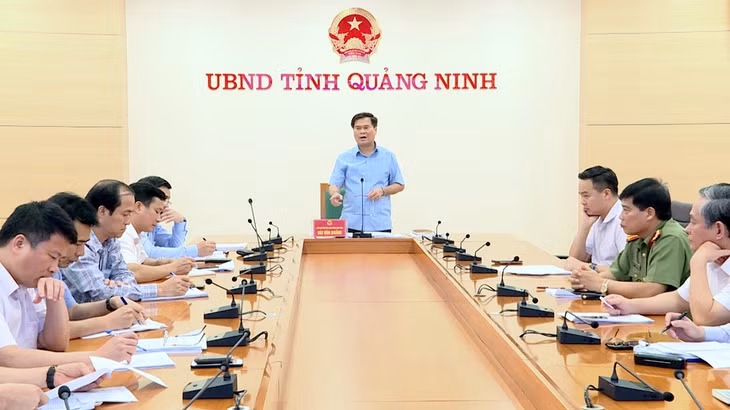 Vice-chairman of Quang Ninh Provincial People's Committee concludes the meeting 