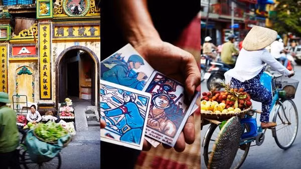 Hanoi is the capital, thousands of years old, which converges all the quintessential beauty of the country with many ancient temples and tangled small streets. On each street, vendors sell everything from fruit to souvenir photos for tourists and locals.