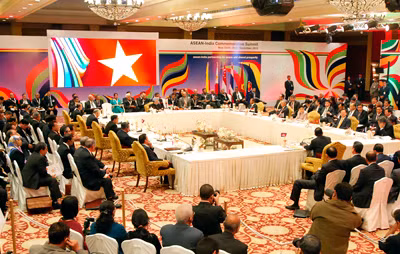 The plenary session to celebrate the 20th anniversary of the ASEAN-India Dialogue Relations, New Delhi, December 20, 2012 - Photo: VGP/Nhat Bac