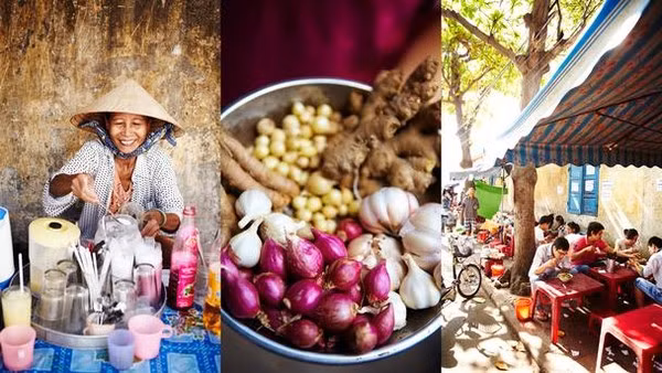 Hoi An town is regarded as the culinary center of Vietnam and selling street food is a thriving business. The sellers process the same cuisines day after day for many years, to become more skilled and create their own brands.