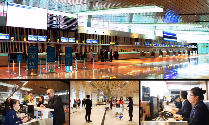 Van Don International Airport as one of the 5 best service airports with the highest points in the first quarter of 2019