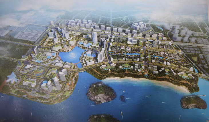 According to the Doji groups’s proposal, the subdivisions 2 and 3 of Cai Rong urban area in Van Don district covers an area of nearly 200ha
