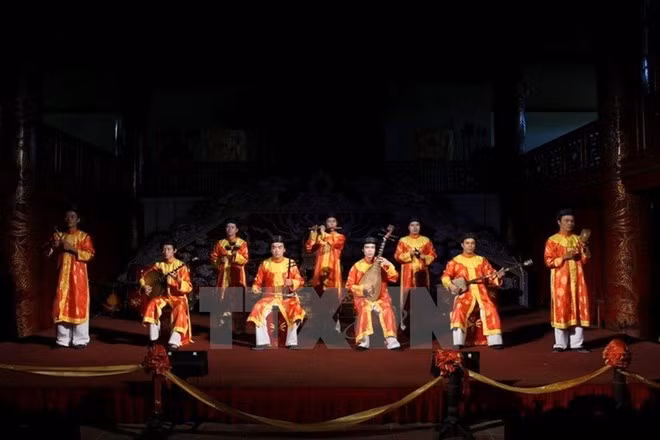 Nha nhac, Vietnamese court music, is named in the Representative List of the Intangible Cultural Heritage of Humanity (Photo: VNA)