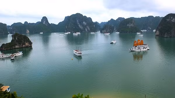 Ha Long Bay welcomed 3.6 million visitors in 2017.