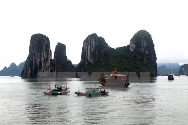 A view of Ha Long Bay in Quang Ninh (Photo: VNA)