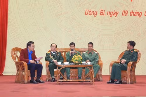 At the ceremony