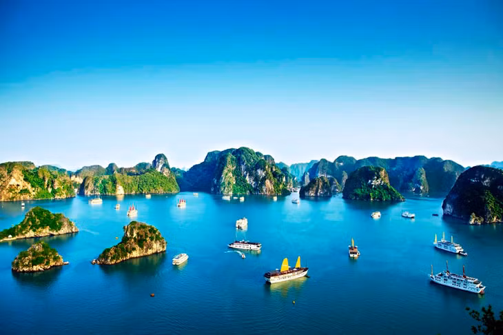 The world-renowned Ha Long Bay. Photo:baoquangninh.com.vn
