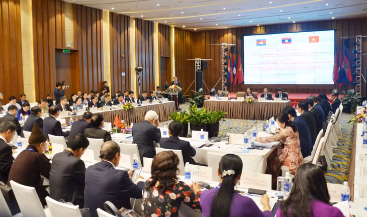 During the two-day event, delegates heard the report on the implementation of the agreements and development initiatives of the three governments related to the CLV development triangle