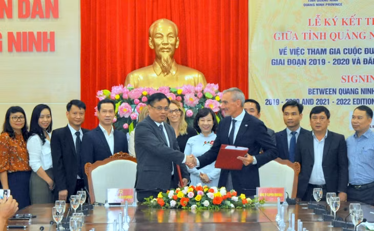 Quang Ninh province and Clipper Ventures officially signed a cooperative agreement.