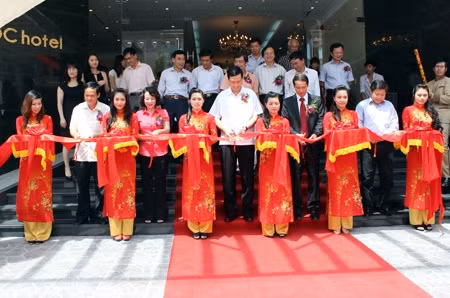 The inauguration ceremony