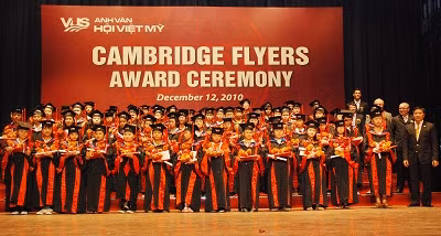 Cambridge flyers award ceremony