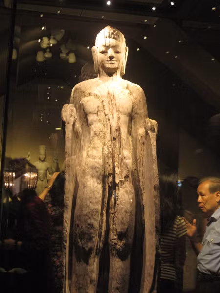 Wooden Buddha Statute of 4-6th century