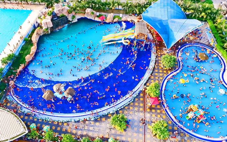 Water Park in Dong Trieu Town