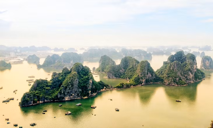 Ha Long Bay.