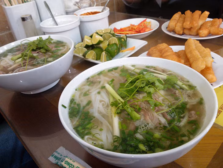 Search for the best pho in Hanoi