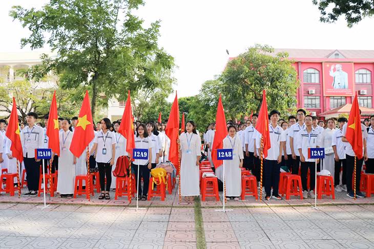 At Uong Bi High School
