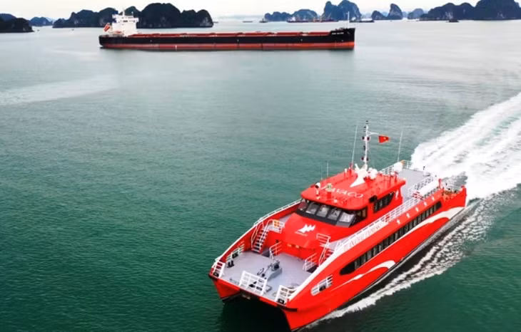 It takes 2 hours from Tuan Chau to Co To Island
