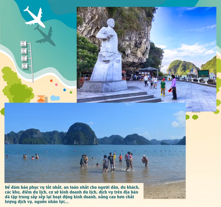 Tourism businesses focus on the quality of service and human resource. Tourists' safety is given priority.