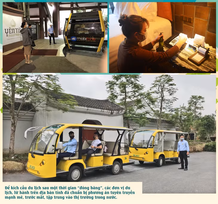 To promote tourism demand, enterprises have prepared plans focusing on domestic market
