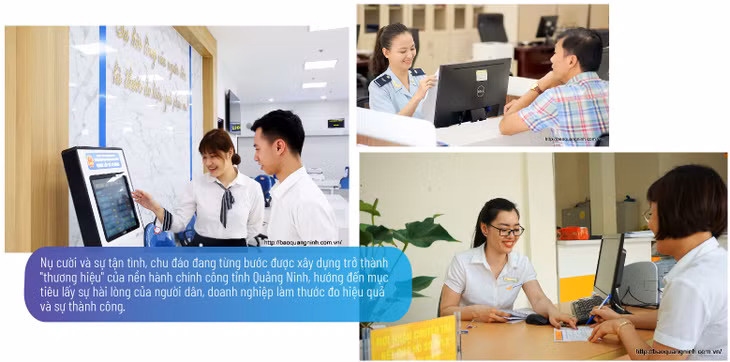 "Smiles and thoughtfulness" have become trademark for Quang Ninh's pubic service administration