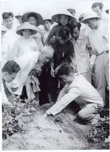 President Ho Chi Minh visited Co To island on May 9,1961.