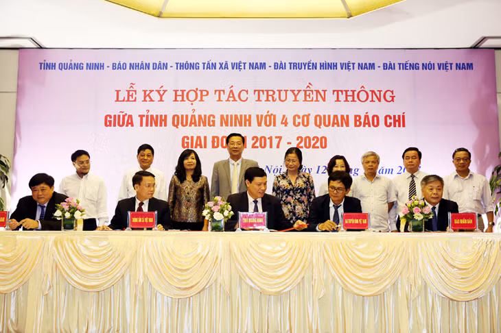 The signing ceremony