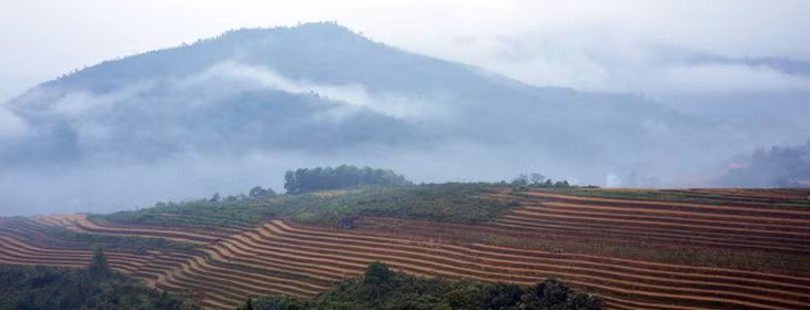 Binh Lieu highland in winter