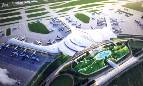 The Long Thanh International Airport is planned to be built in three phases over three decades. Photo by VnExpress