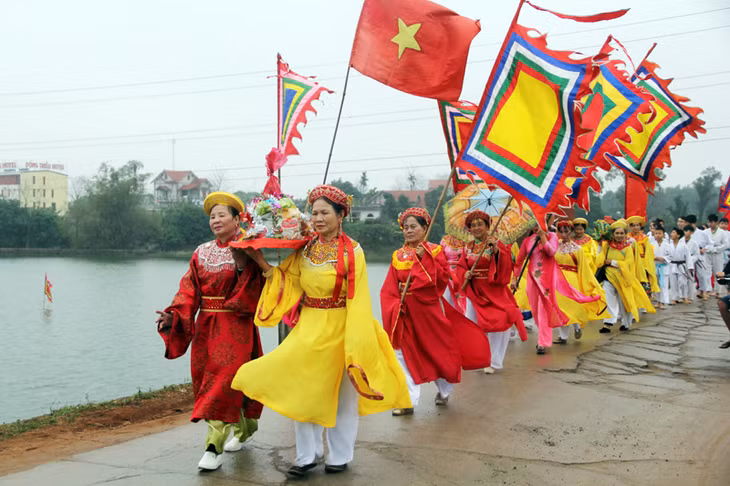 The festival included a range of traditional rituals 