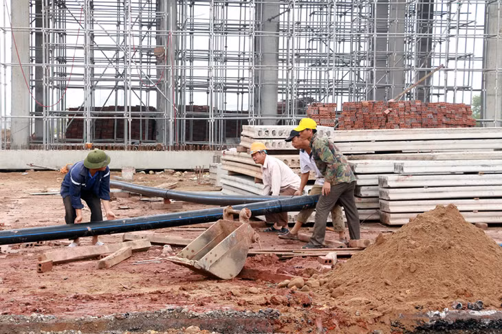 Sau hơn 1 năm thi công, đến nay, dự án đã hoàn thành trên 60% khối lượng thi công.