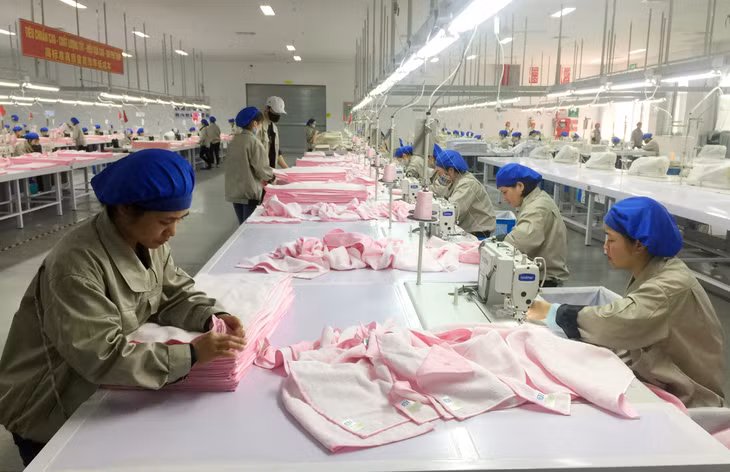 Towel production at Dai Dong Com. Ltd (Hai Ha Seaport Industrial Park)