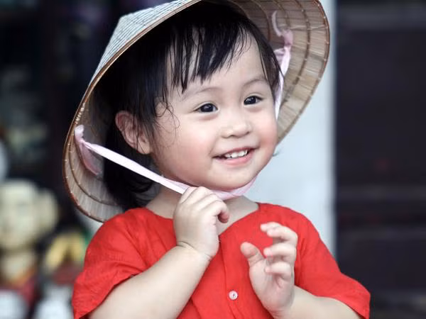 Vietnam peaceful smile