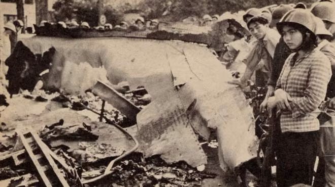 Documentary photo about the battle