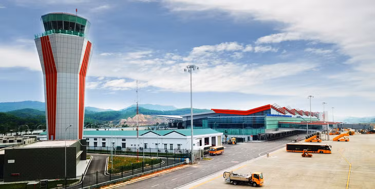 Van Don International Airport. Photo: baoquangninh.com.vn