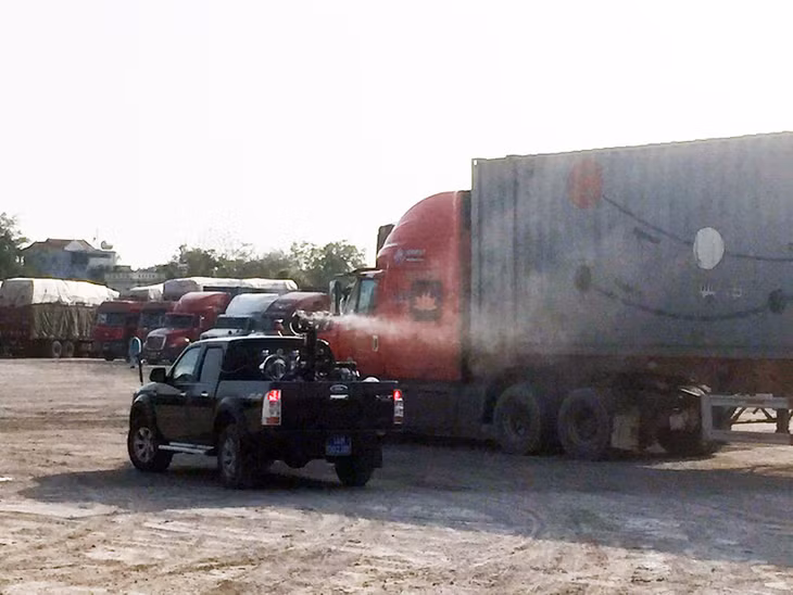 UNV disinfecting machine is put into use