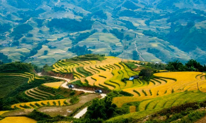 Rice terraces in Sa Pa are one of the most captivating scenes of Vietnam. Photo by Meo Gia