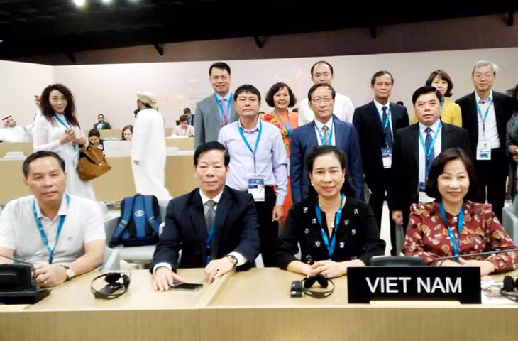 The delegation of Quang Ninh.