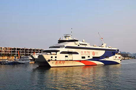  The cruise liner Beiyou 16
