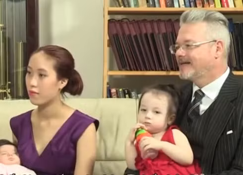 John Marcus, an American businessman, and his family