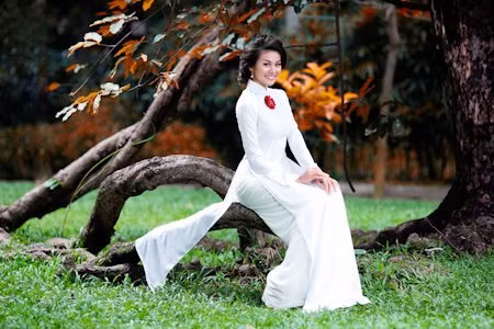Supermodel Thanh Hang.