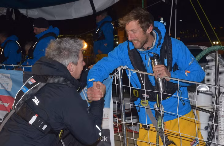 Skipper Josh Stickland received congratulations for excellent performance in Race 3