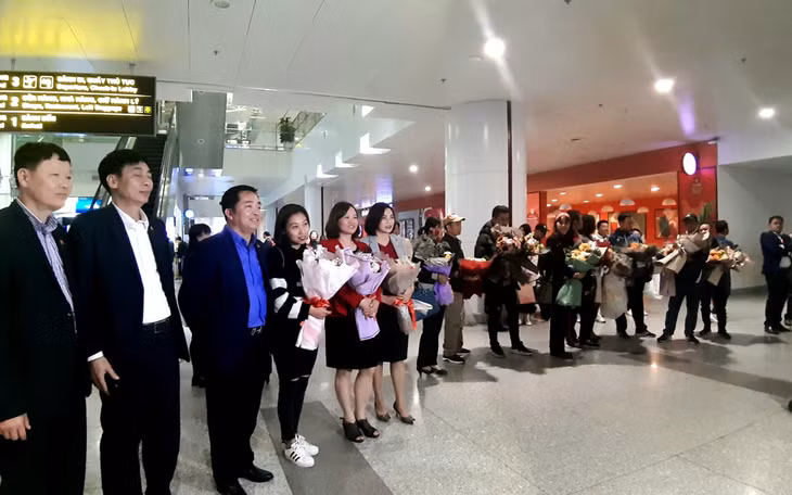 Many people were waiting for their sport heroes 