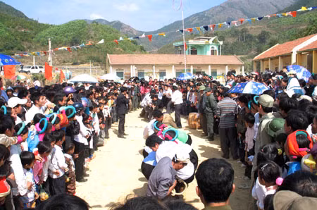 A festival at grassroot level drew participation of many people