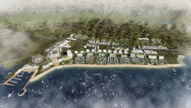 A graphic image of the Sonasea Dragon Bay project (Photo: cafef.vn)