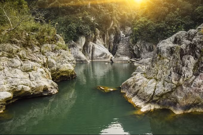 A scene in Hoang Lien Son National Park. Photo by Shutterstock/Aivars Ivbulis