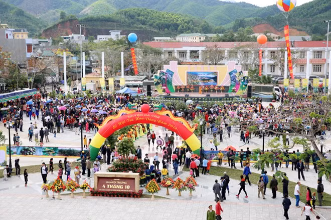 Tra hoa vang festival in Quang Ninh province (Source: baoquangninh.com.vn)