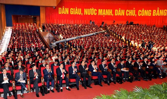  The delegates at the 12th National Party Congress (Photo: VNA) The Congress will be attended by 1,510 delegates representing over 4.5 million Party members.