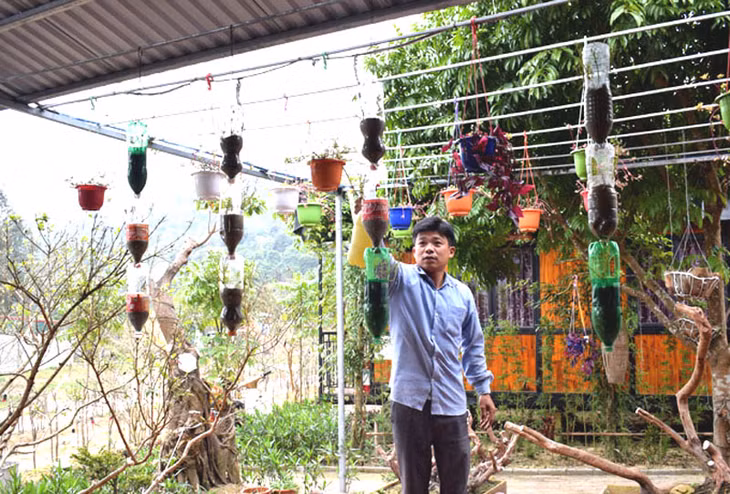 A corner at Homestay Garden, Nam Dong Hamlet, Dong Tien Commune, Co To District